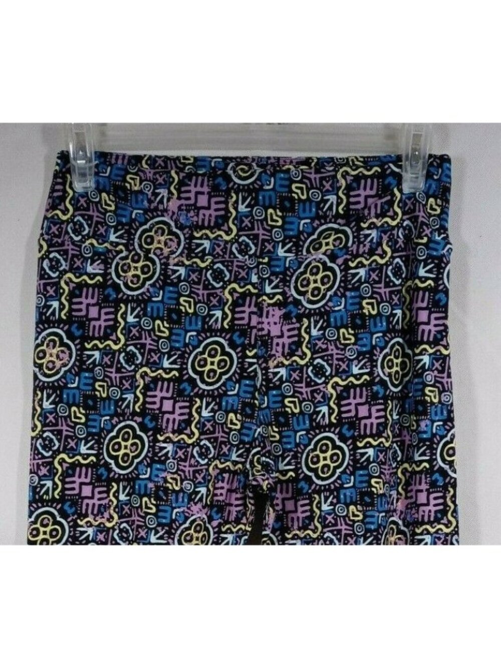 New LuLaRoe Tall & Curvy Leggings Colorful Graffiti Design